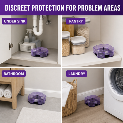 🪳 Reusable No-Spray Roach Trap – Chemical-Free
