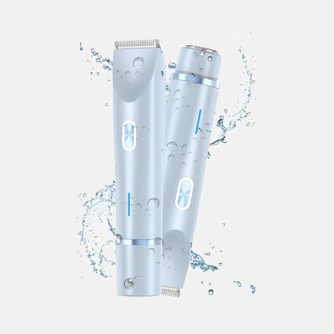 2-in-1 Painless Bikini Hair Trimmer
