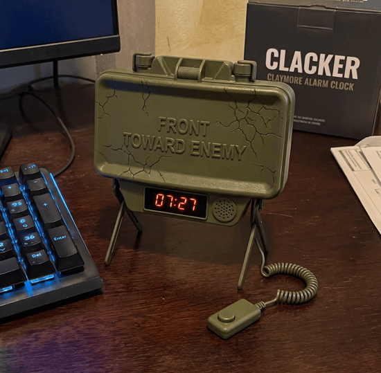 Claymore Mine Alarm Clock