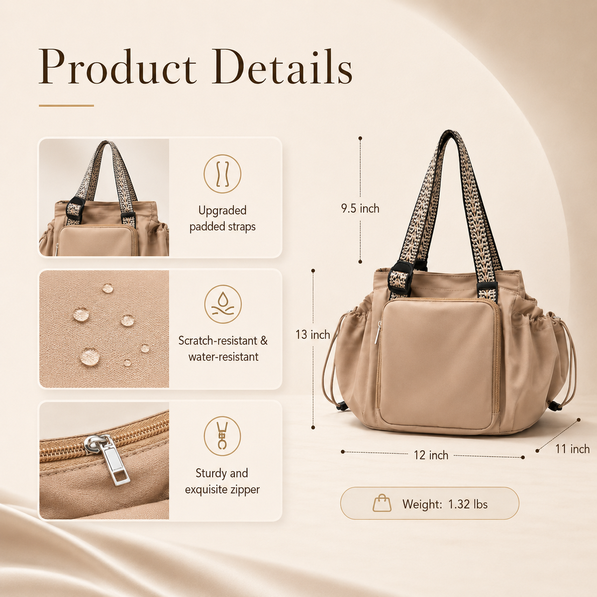 16-Compartment Convertible Travel & Everyday Bag