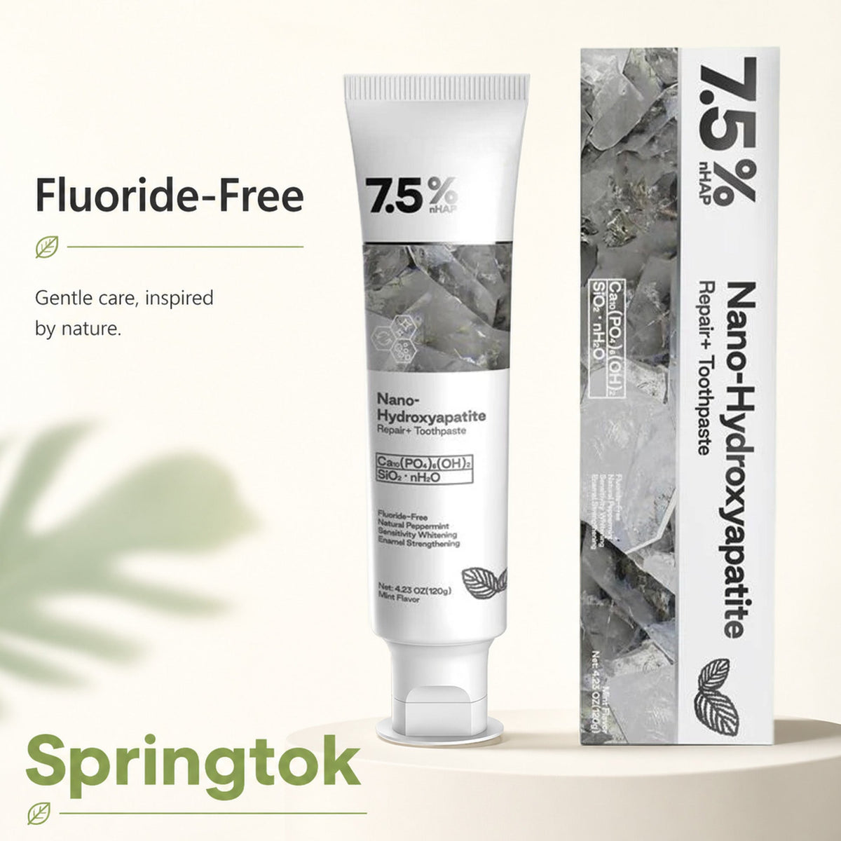 Hydroxyapatite Remineralizing Toothpaste