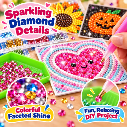 💎2027 Diamond Art Calendar Craft Kit | 12 Monthly Designs + Complete Gem Tools ✨