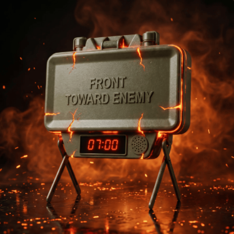 Claymore Mine Alarm Clock