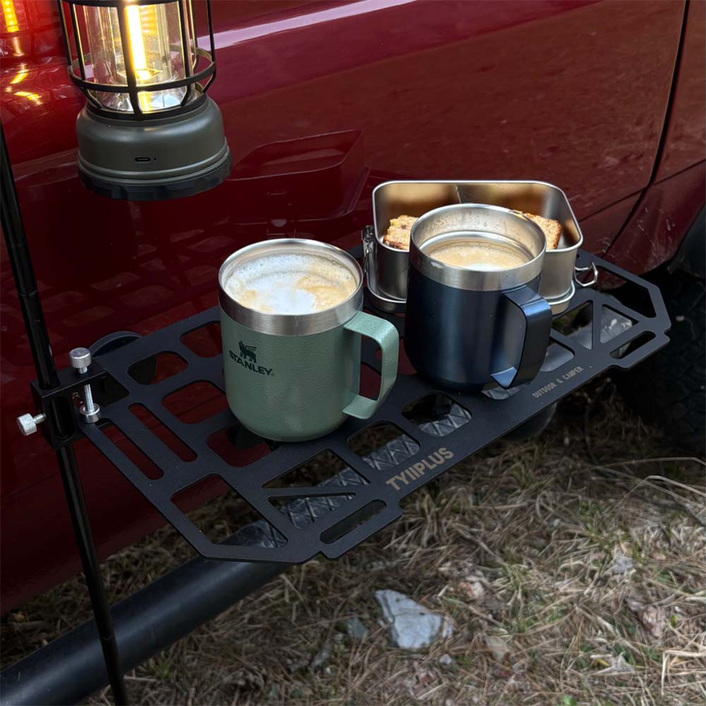 Heavy-Duty Magnetic Vehicle Side Table | Portable Grid Camp Desk