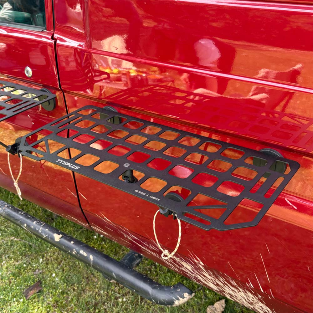 Heavy-Duty Magnetic Vehicle Side Table | Portable Grid Camp Desk