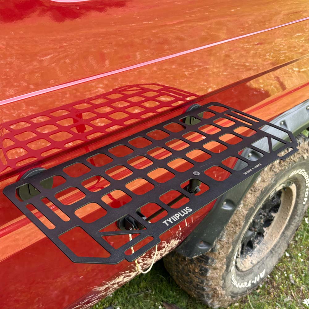 Heavy-Duty Magnetic Vehicle Side Table | Portable Grid Camp Desk