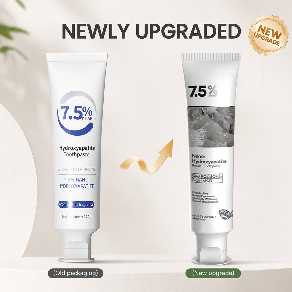 Hydroxyapatite Remineralizing Toothpaste