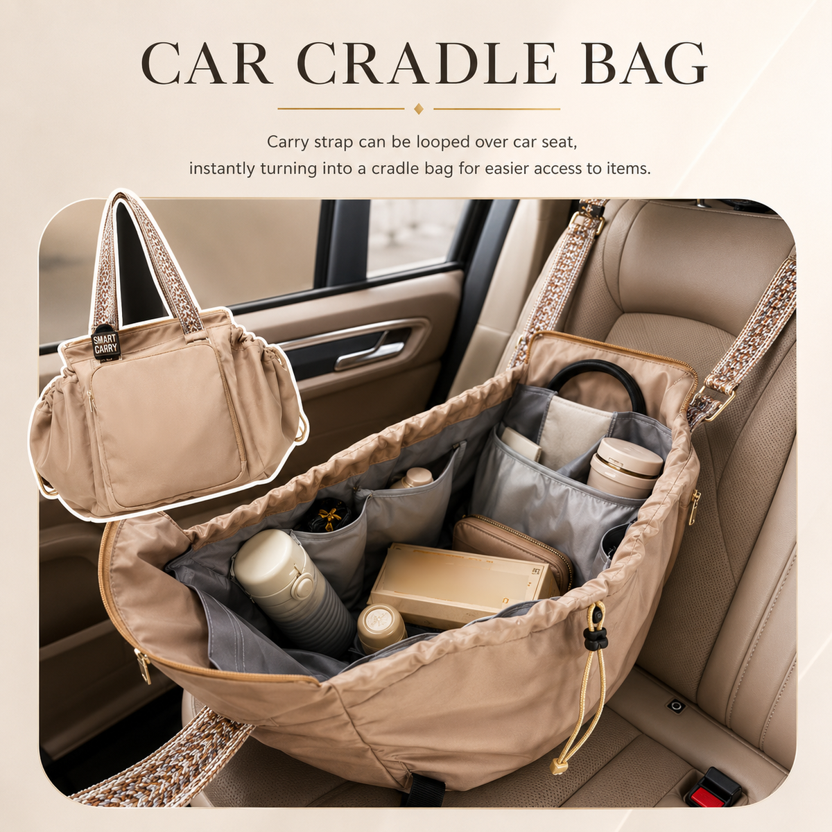 16-Compartment Convertible Travel & Everyday Bag