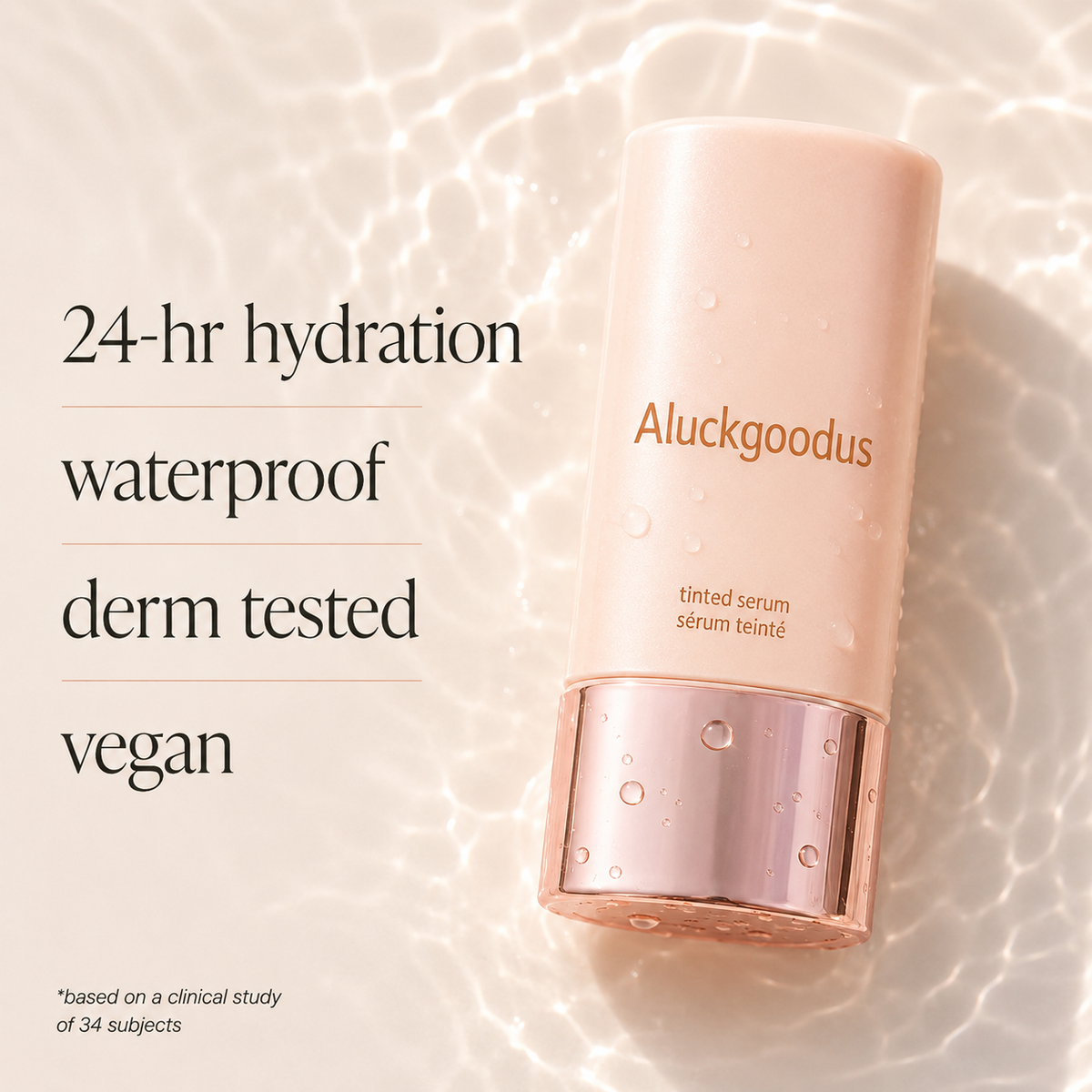 Aluckgoodus color-correcting tinted serum