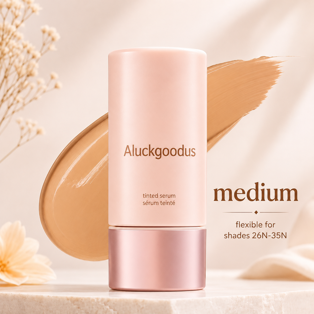 Aluckgoodus color-correcting tinted serum