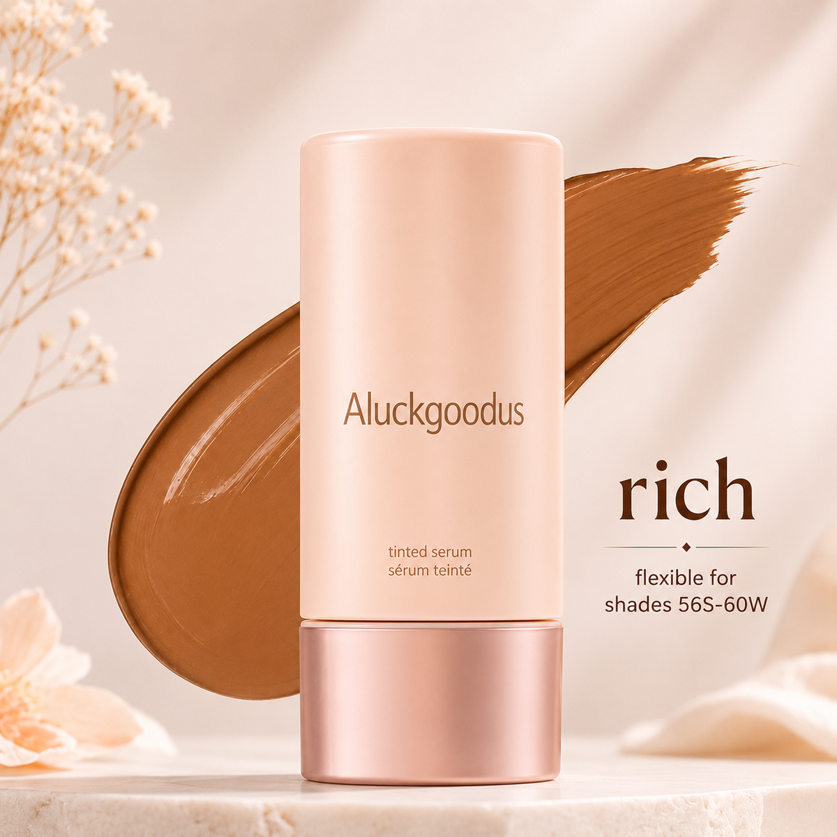 Aluckgoodus color-correcting tinted serum