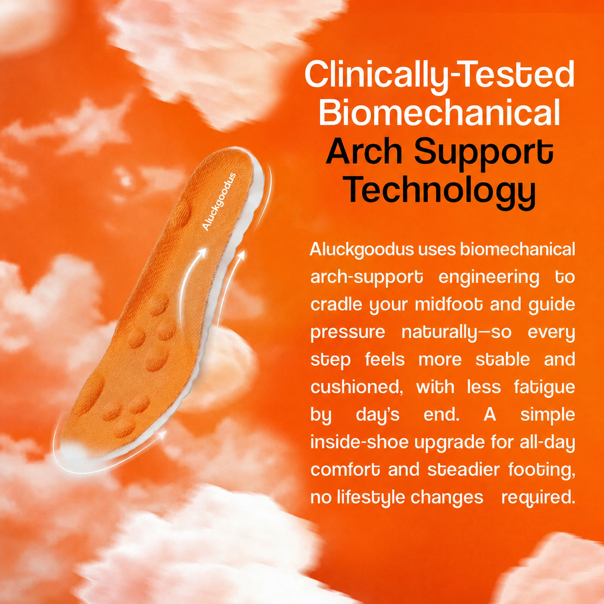 Massage Insoles For Tired, Aching Feet