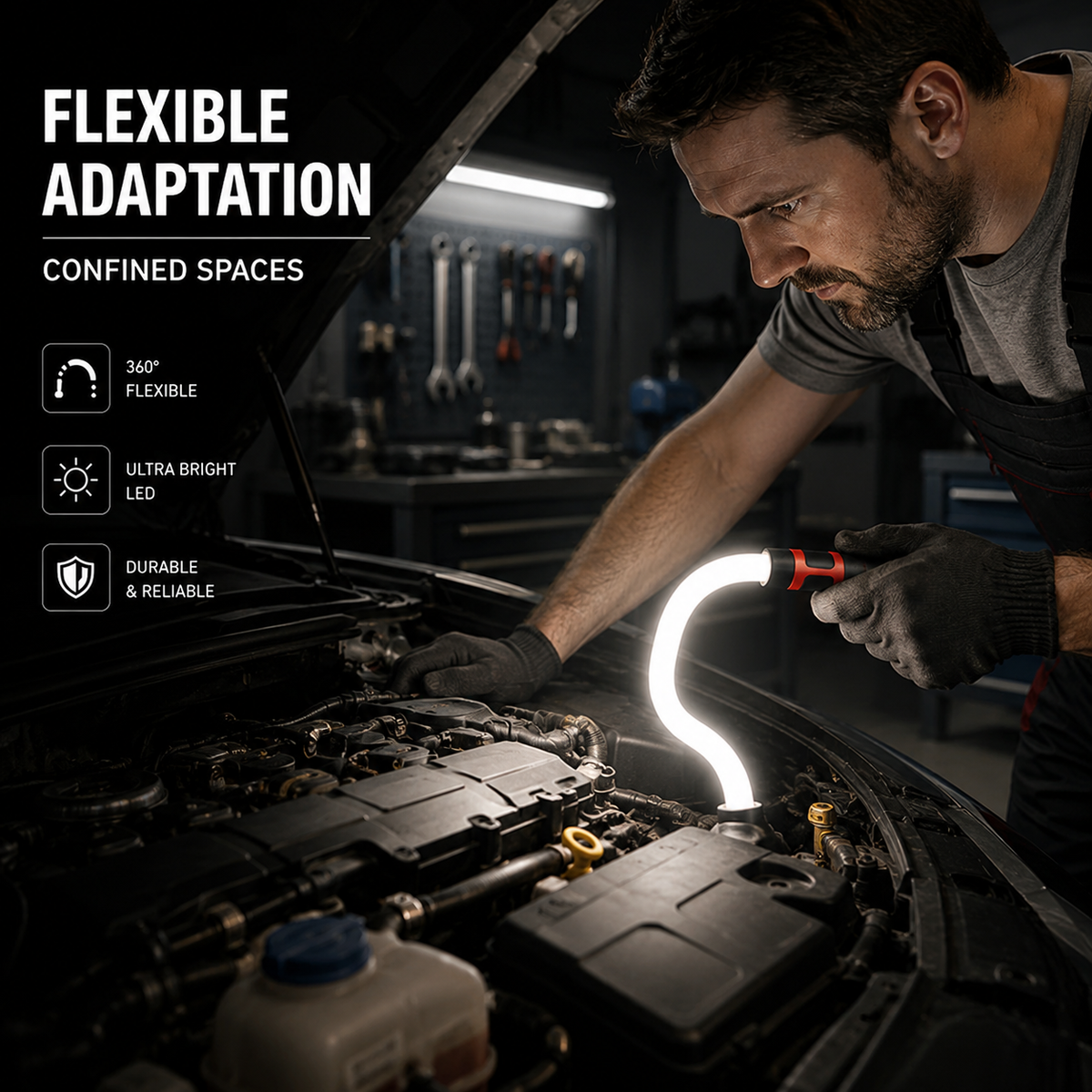 30" Bendable LED Work Light