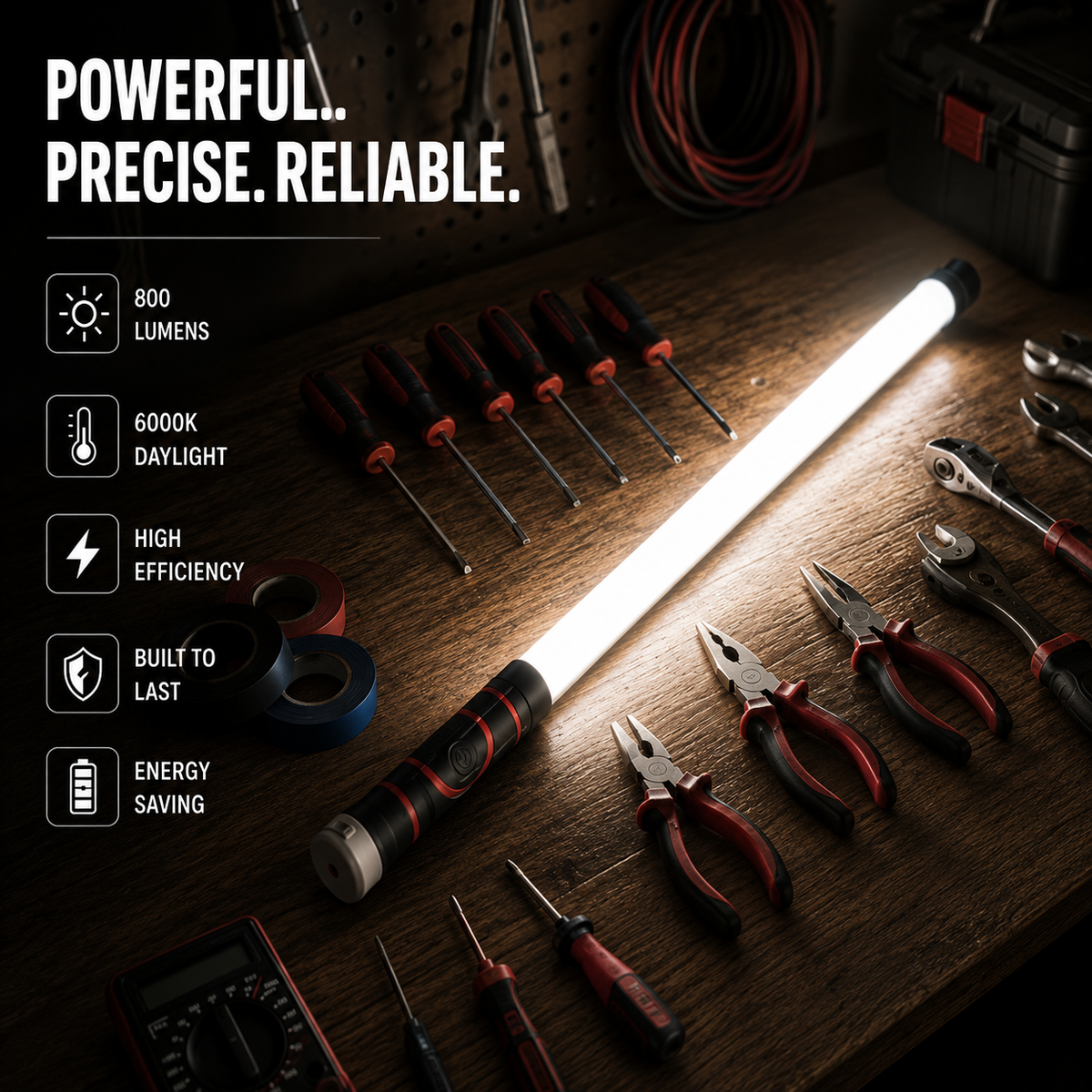 30" Bendable LED Work Light