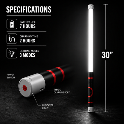 30" Bendable LED Work Light