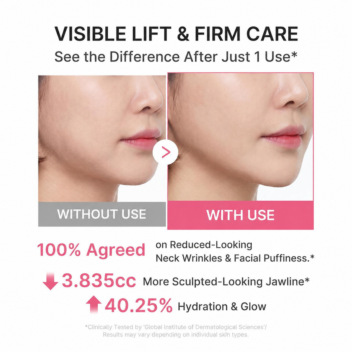 Korean PDRN Collagen Gua Sha Neck Wrinkle Cream