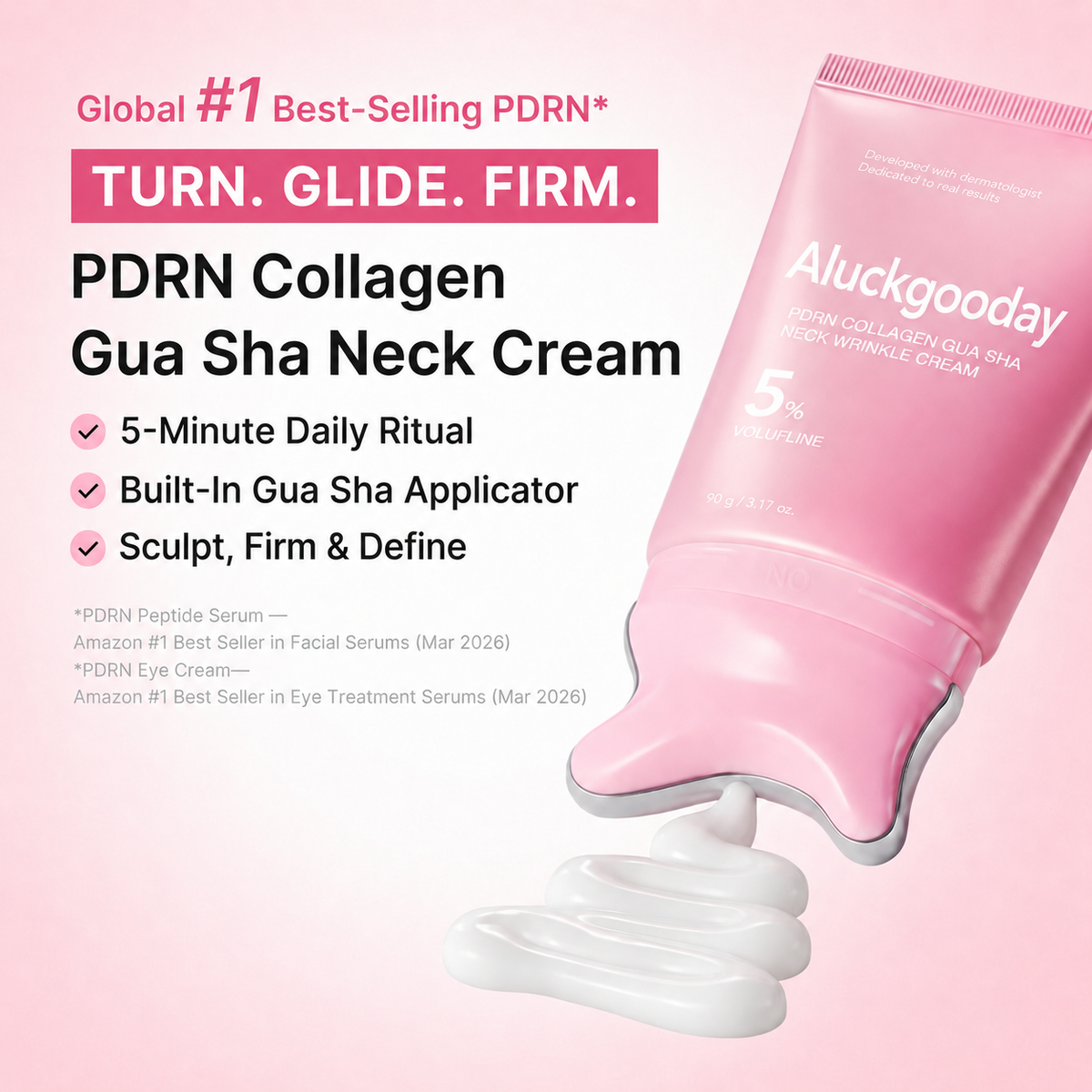 Korean PDRN Collagen Gua Sha Neck Wrinkle Cream