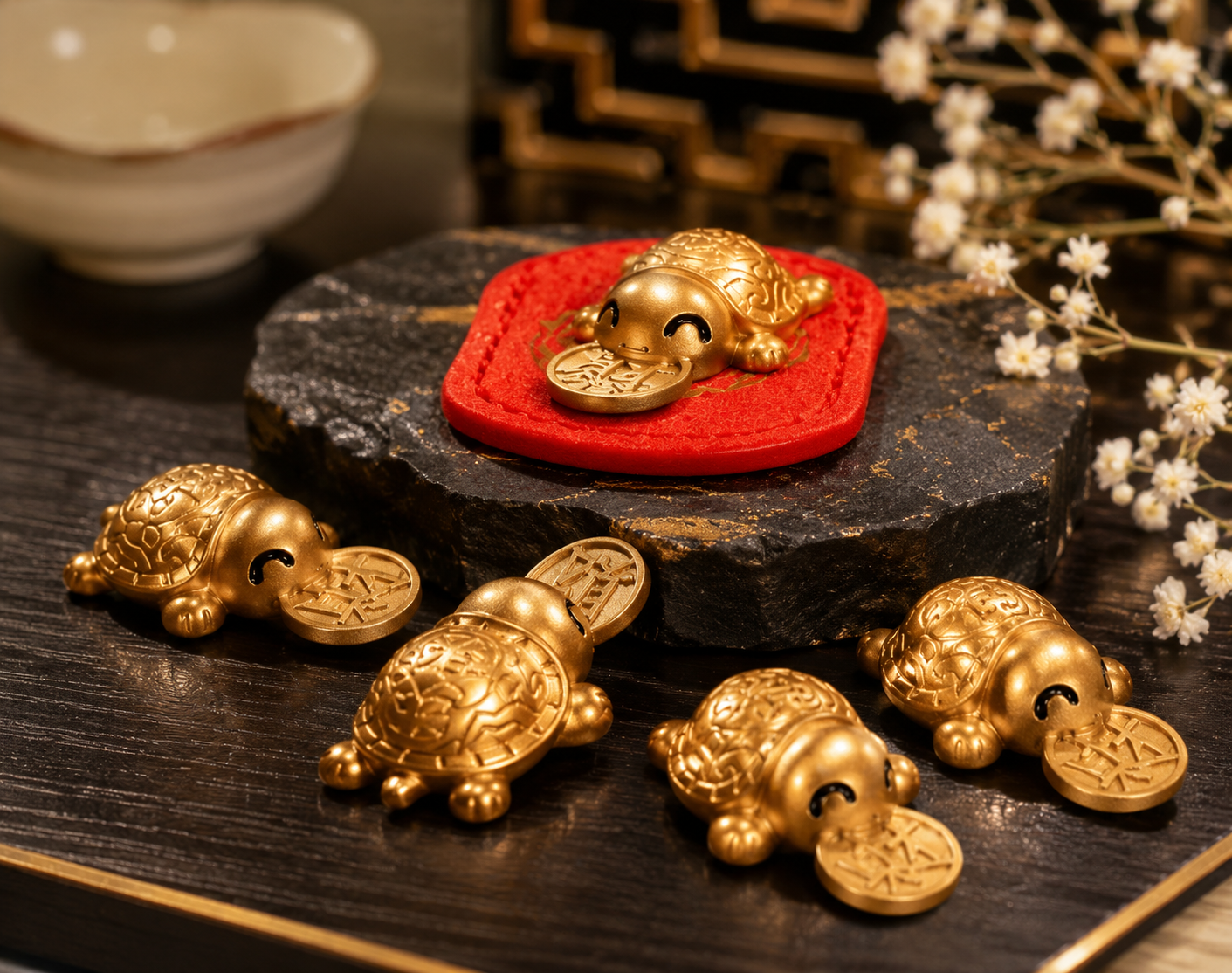 2026 Golden Turtle Charm