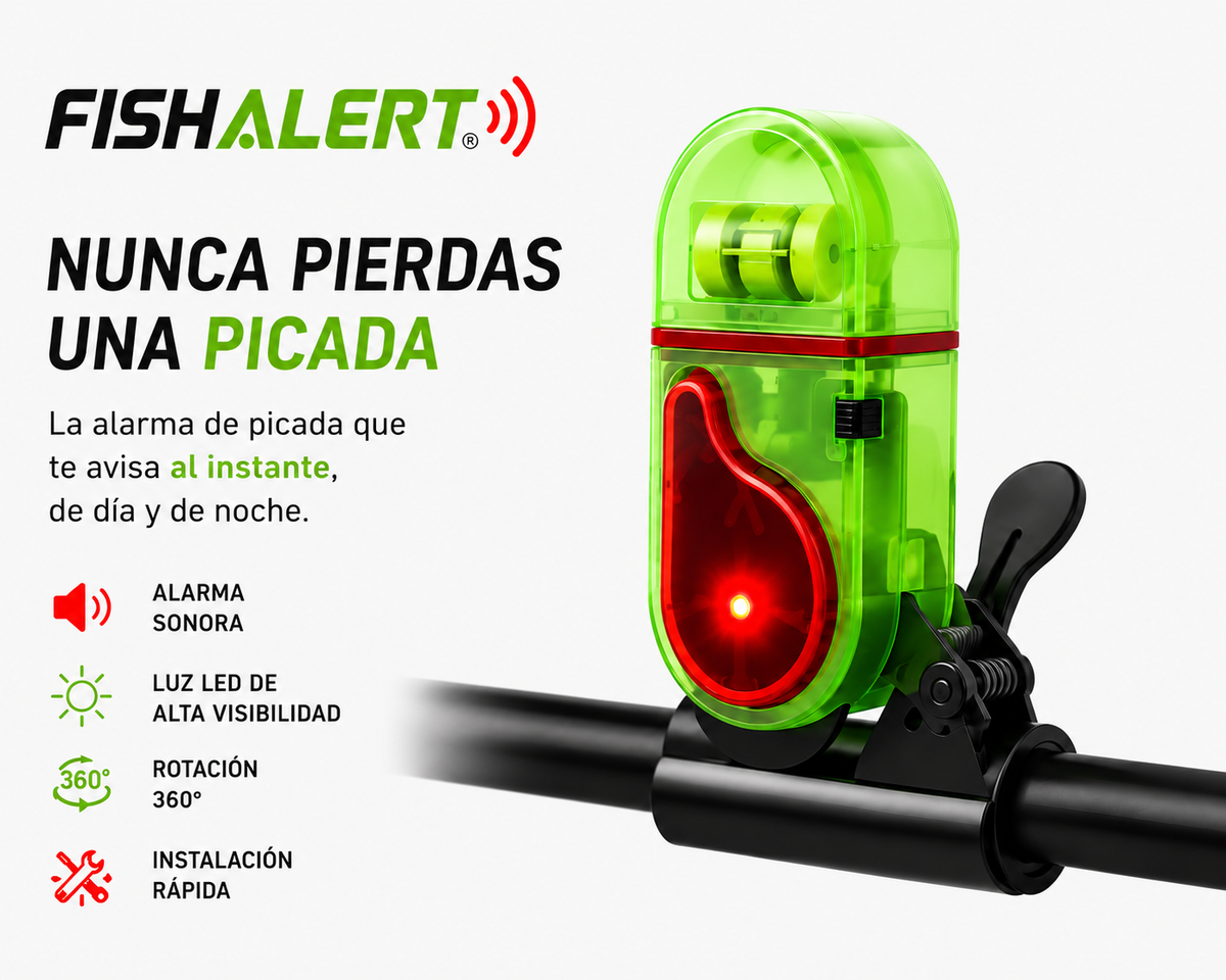 Alarma picada de pesca FishAlert®