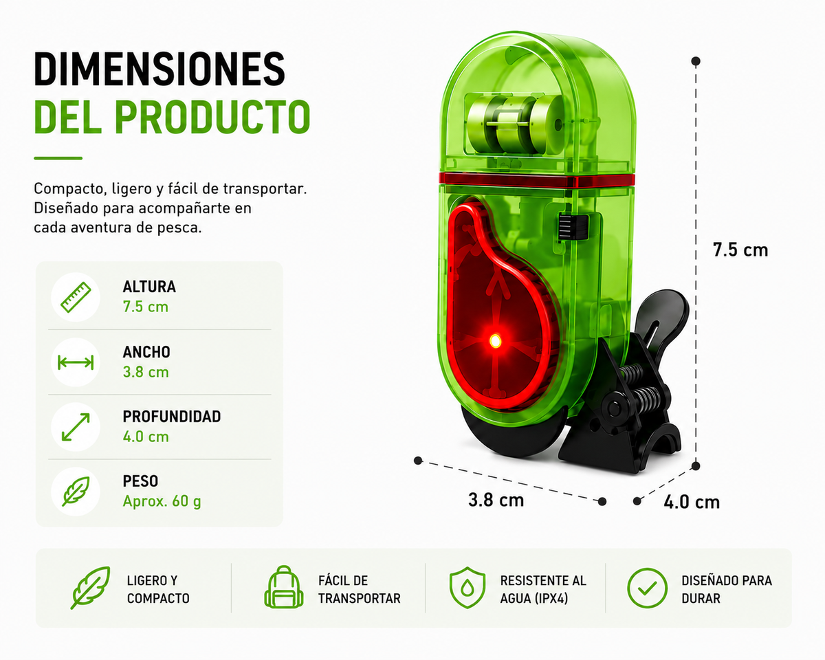 Alarma picada de pesca FishAlert®