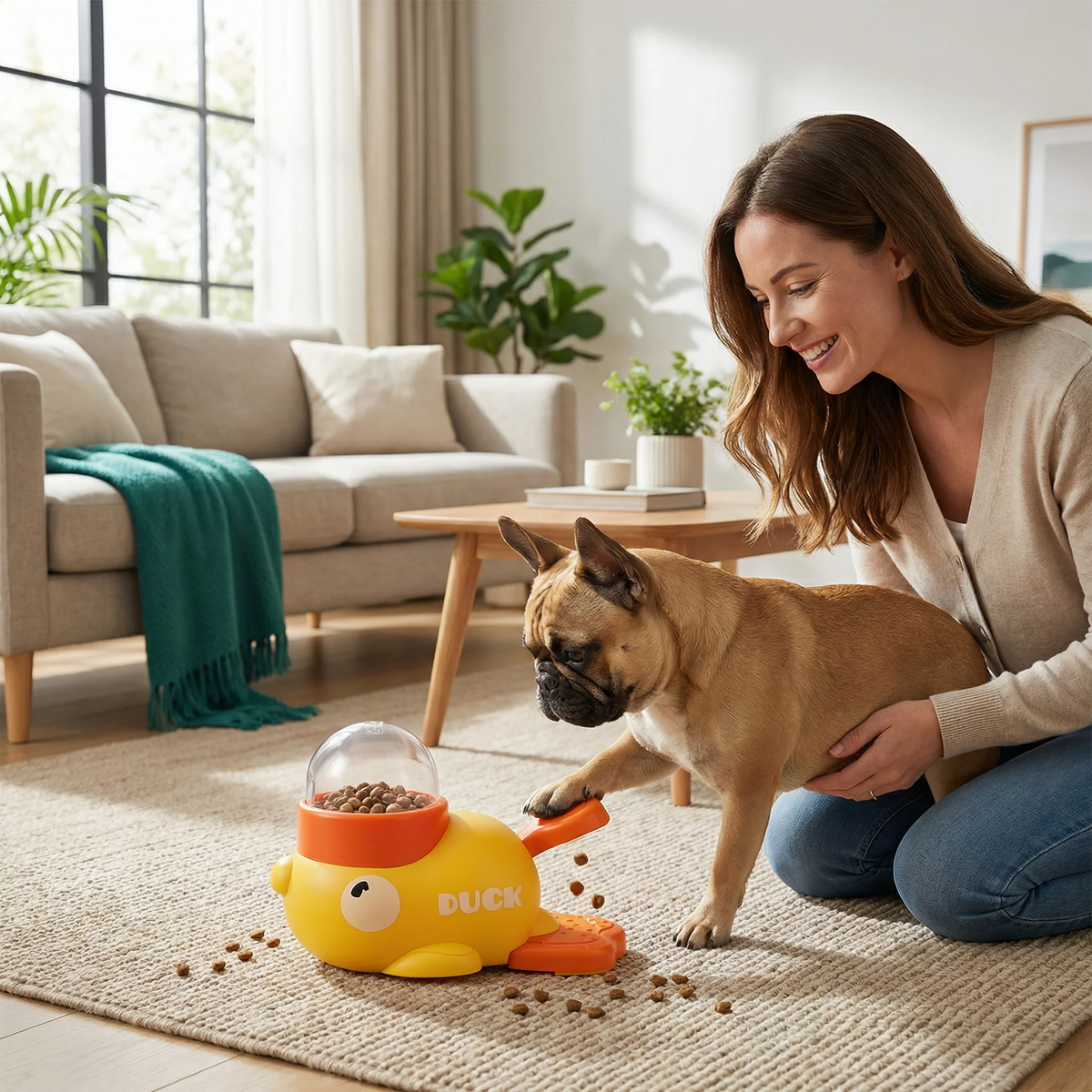 Interactive Pet Treat Dispenser