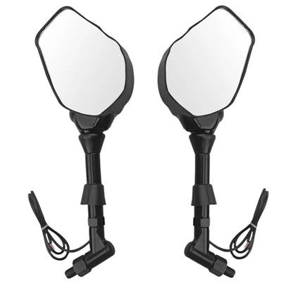 LED ghost claw rearview mirror
