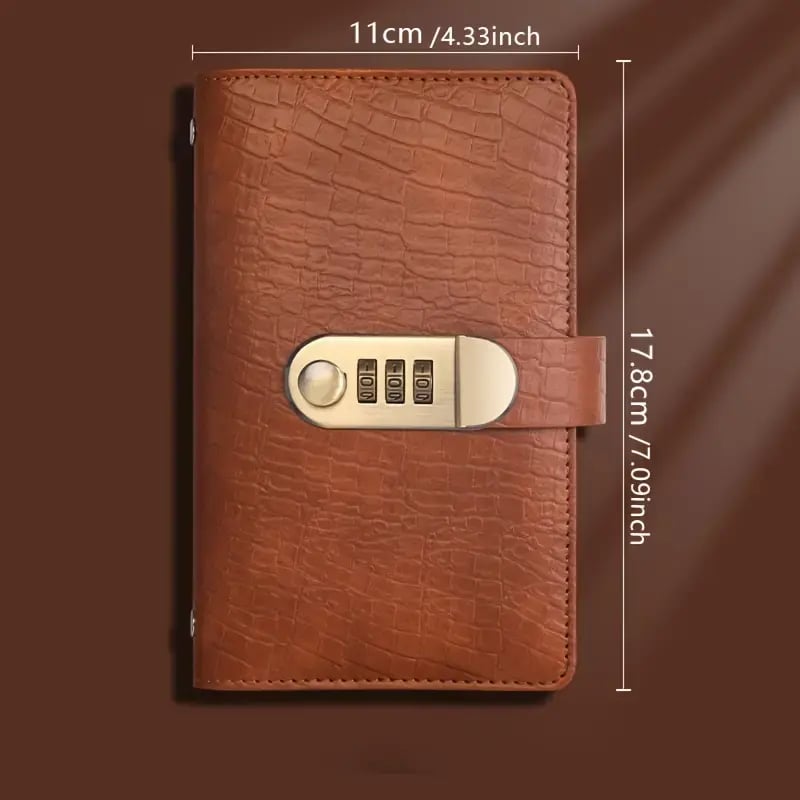 🔥 Last Day 49% OFF– Lockable A6 Savings Notebook with 3-Digit Combination Lock 💰