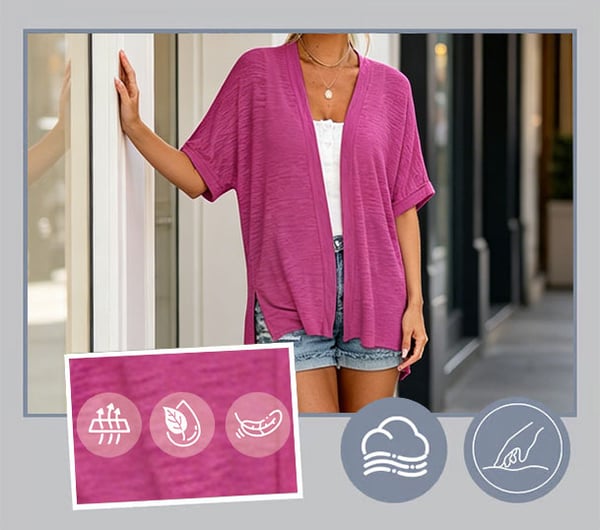 Airy summer fabric