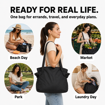 Pack & Go Open-Flat Tote Bag