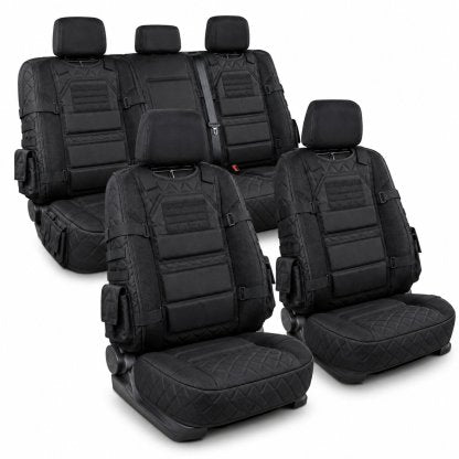 🎖️ Military‐Style Auto Seat Protectors|Universal Fit Heavy‐Duty Cushion For Long‐Drive Vehicle Owners