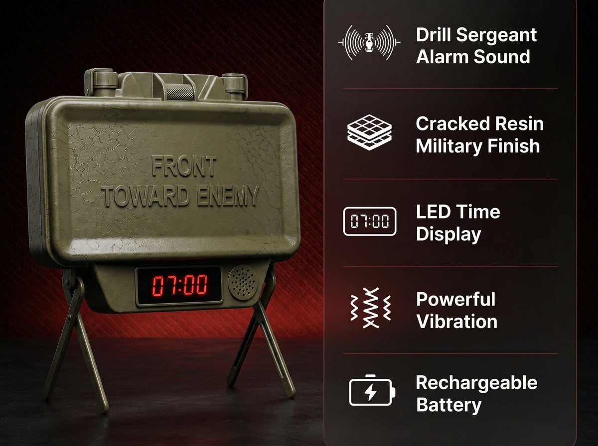 Claymore Mine Alarm Clock