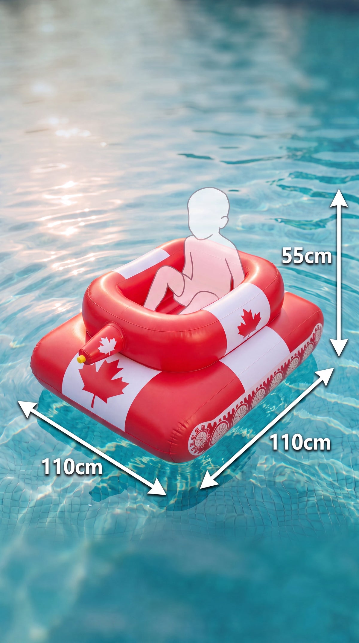 Floatable Pool Tanks