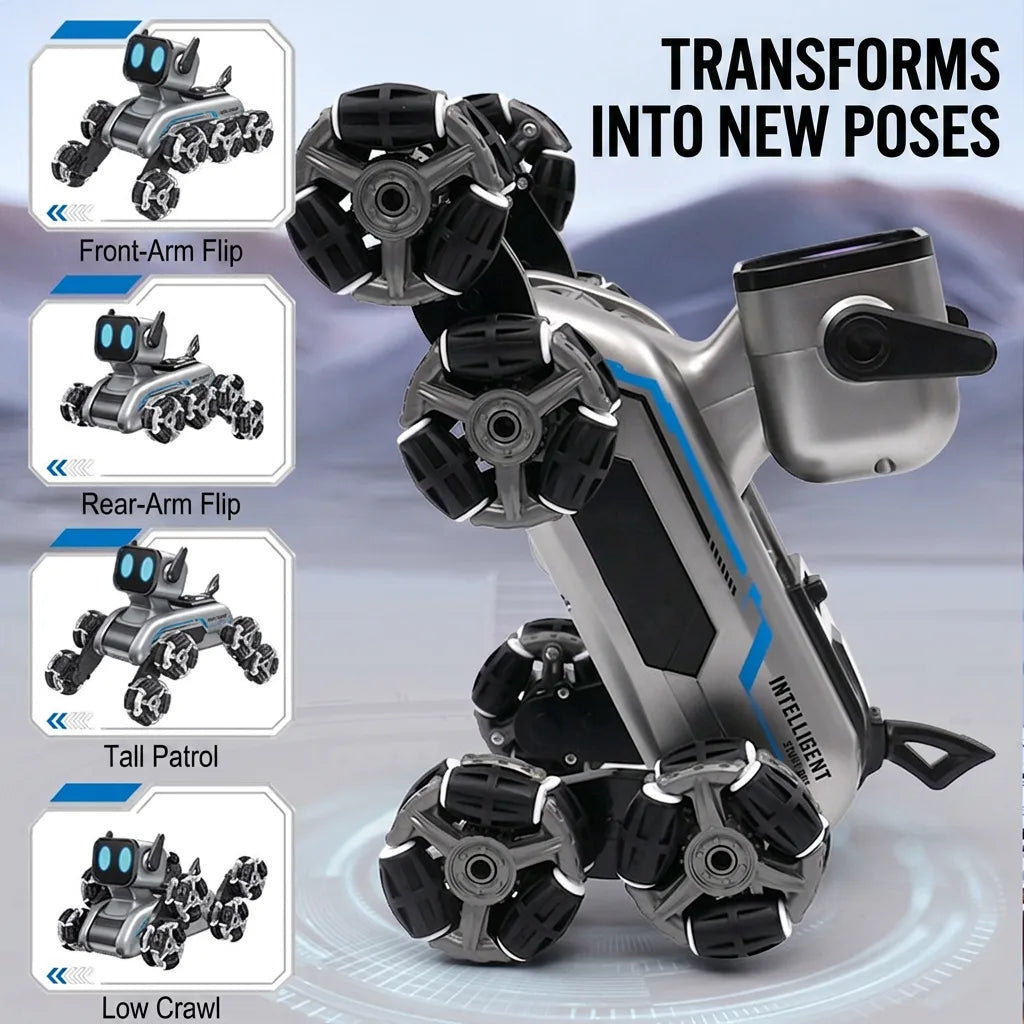 Transforming Stunt Robot Dog