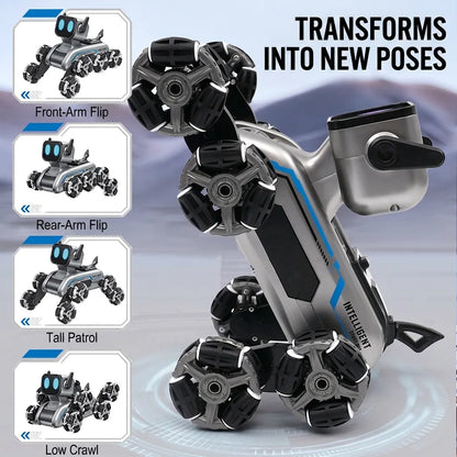 Transforming Stunt Robot Dog