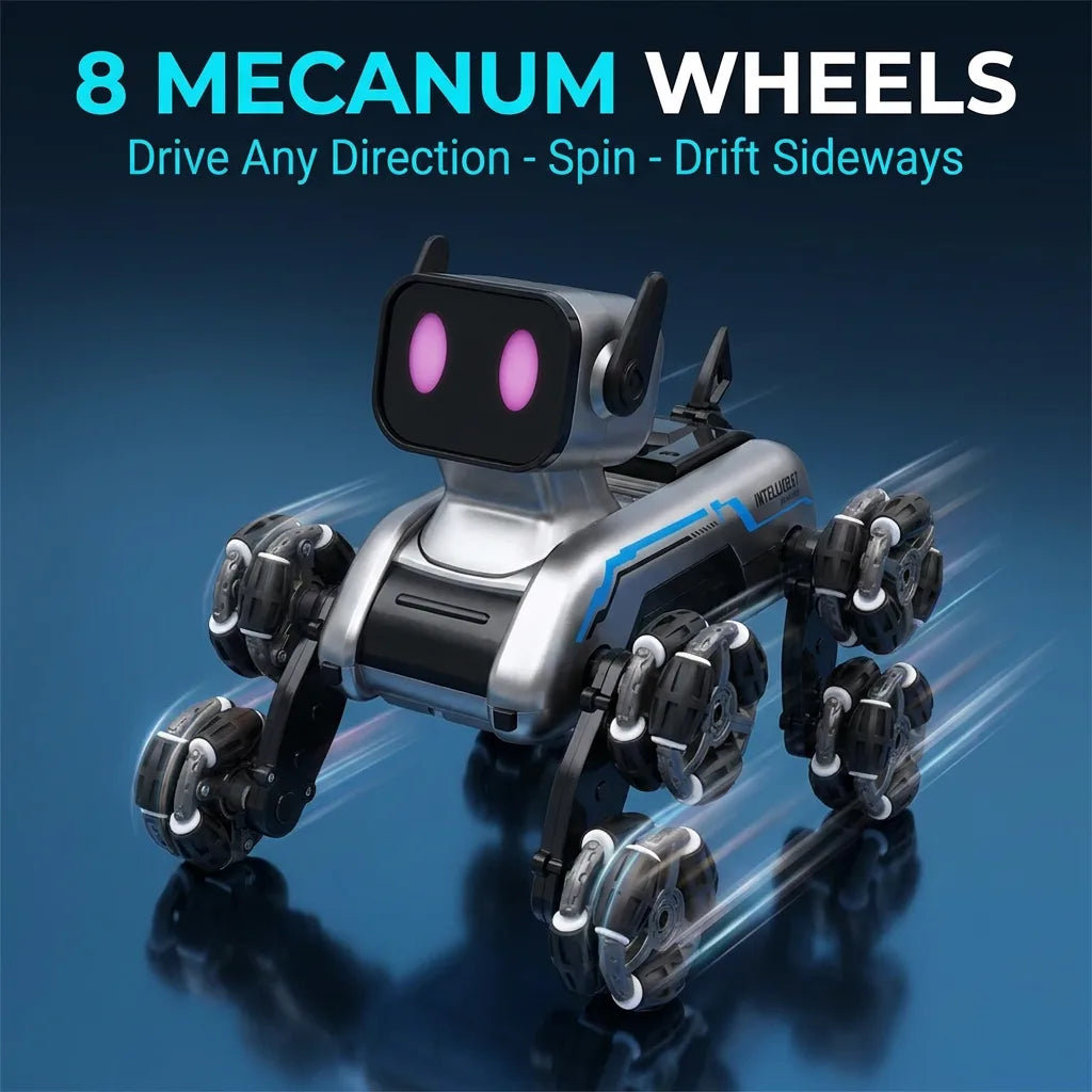 Transforming Stunt Robot Dog