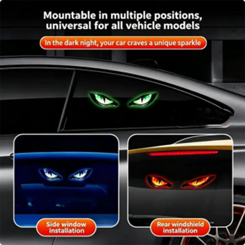 Solar-Powered LED Car Safety Light