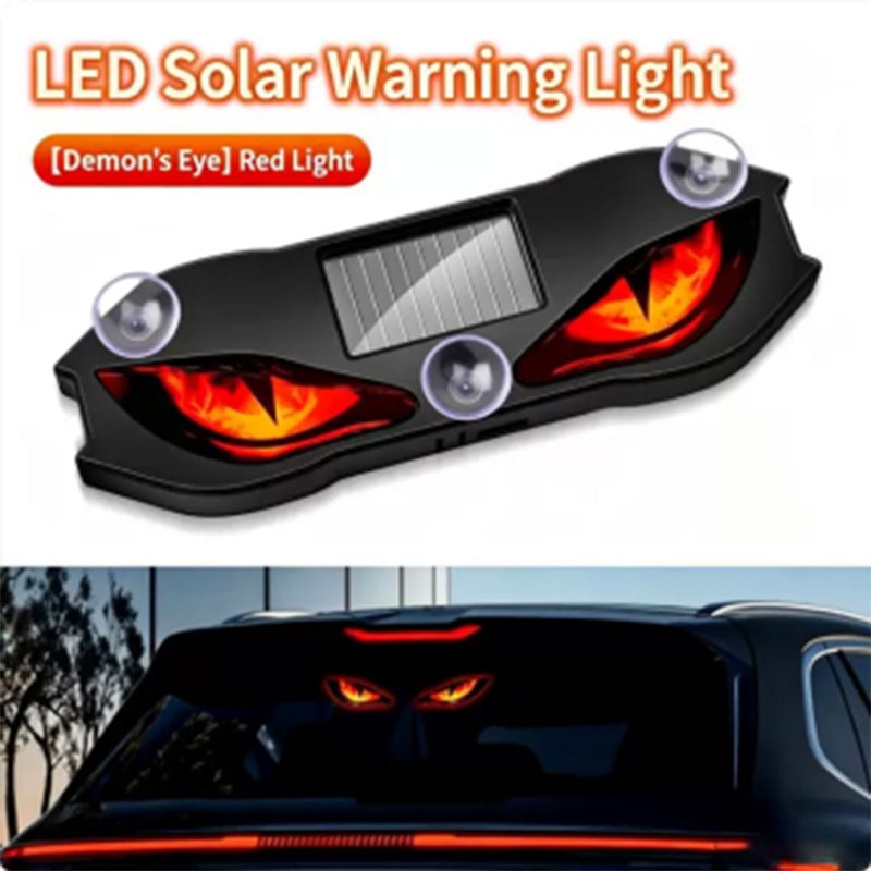Solar-Powered LED Car Safety Light