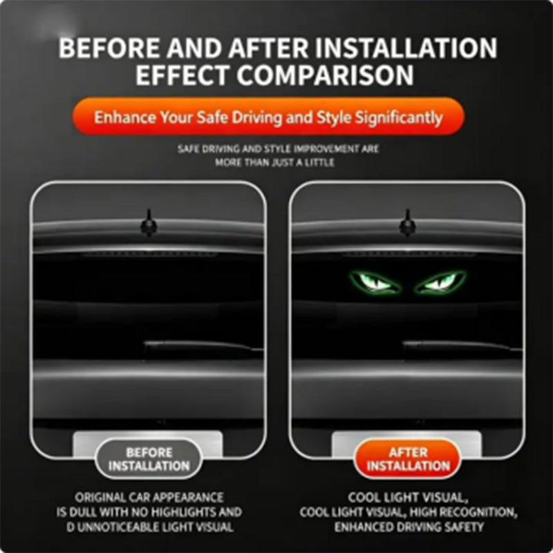 Solar-Powered LED Car Safety Light
