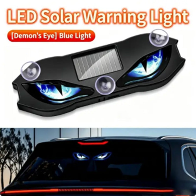 Solar-Powered LED Car Safety Light