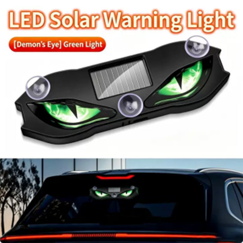 Solar-Powered LED Car Safety Light