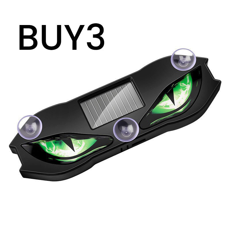 Solar-Powered LED Car Safety Light