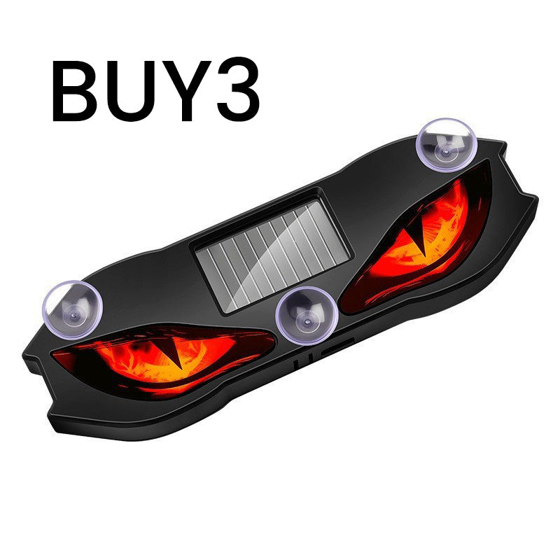 Solar-Powered LED Car Safety Light