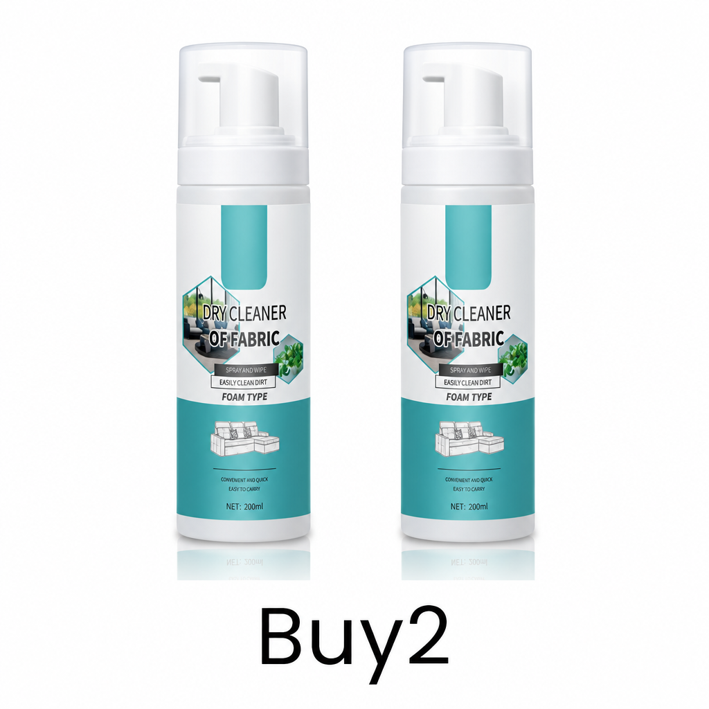 No-Rinse Fabric Cleaner Foam