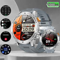 Silver silicone strap