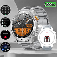 Silver steel strap + Gray silicone strap