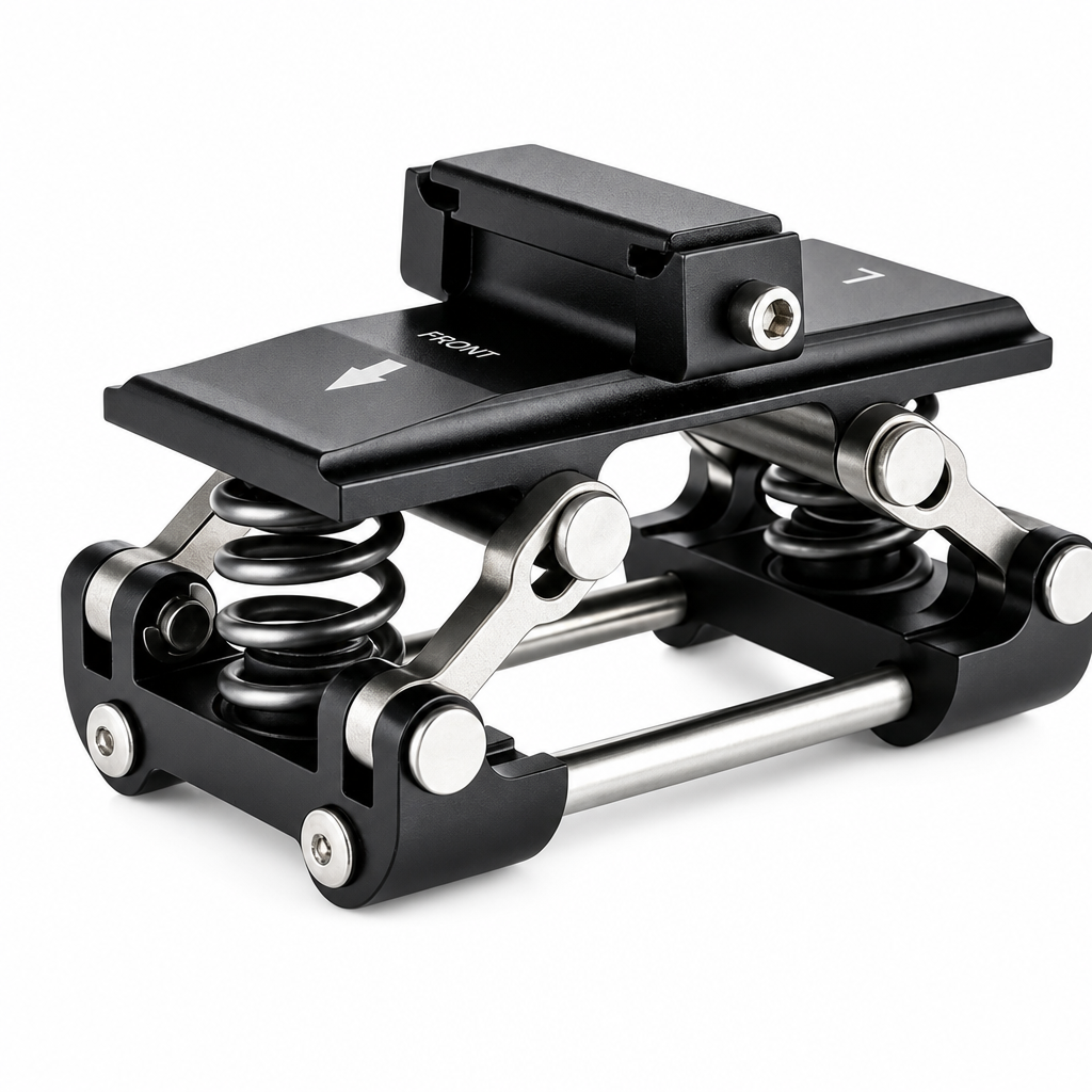 Bicycle Saddle Shock Absorber Bike Seat Suspension Device for Mountain Bikes Shock Absorbing and Anti-Bump for Comfortable Riding