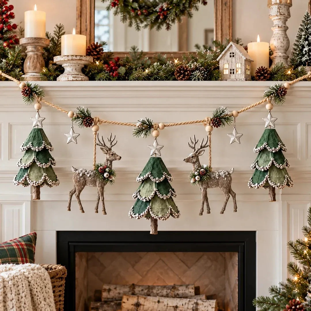 Woodland Christmas Garland