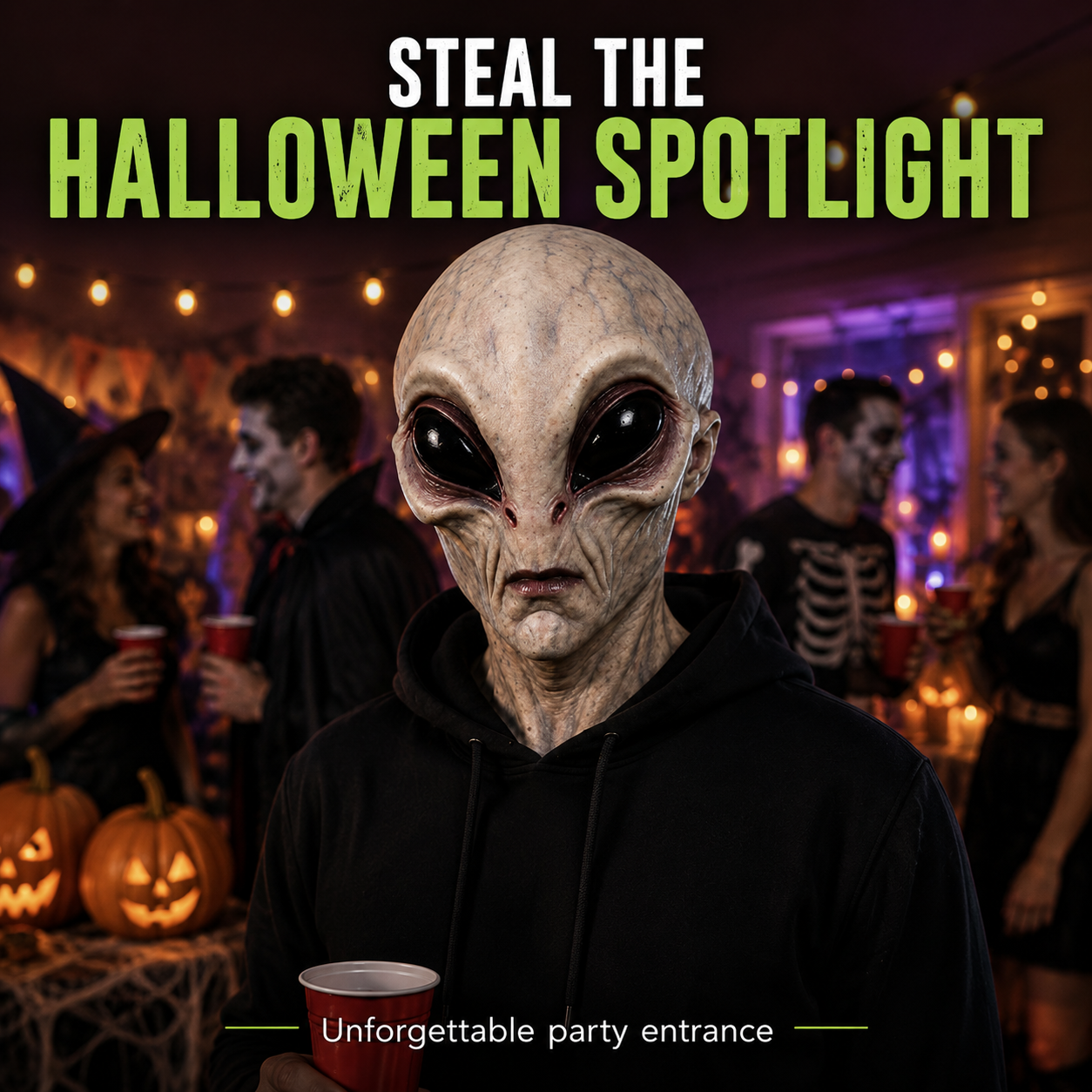 Alien Mask Halloween Costume Party
